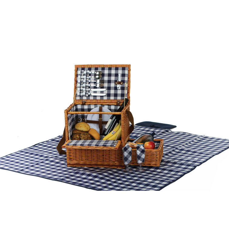 August Grove® Picnic Basket , Service for 2 Wayfair